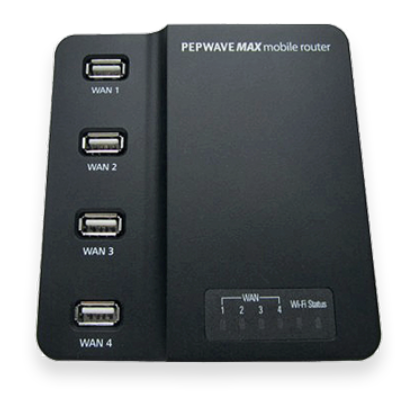 Pepwave Max On-The-Go 3G/4G USB Router with Load Balancing Hardware Revision 2